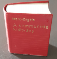 Minikönyv - Marx-Engels: A kommunista kiáltvány (1971)