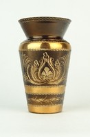 0Q842 Gazdagon díszített GÜLISTAN török váza 14 cm