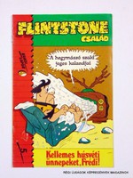 1990 ?  /  FLINTSONE CSALÁD  /  Régi ÚJSÁGOK KÉPREGÉNYEK MAGAZINOK Szs.:  11745