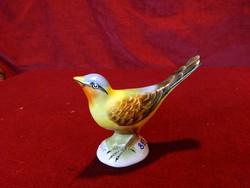 Bodrogkeresztúr porcelain bird. Size: 10.5 x 13 cm. He has! Jokai