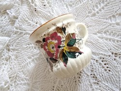 Antik, XIX. századi nagyon ritka Steidl Znaim porcelánfajansz bögre 