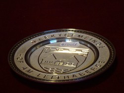 Hollóházi SKS 95% ZINC wall plate, glazed. Vanneki!