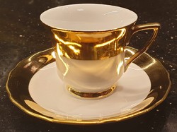 RGK régi cseh porcelán kávés, mokkás csésze, szett