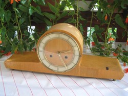 Phhs. German table clock, works well! About 45 x 20 cm