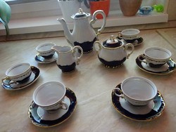 Zsolnay Pompadour kávés készlet 15 db-os
