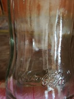 Régi jelzett Coca colás üveg, 3,3 dl