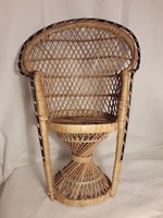 Baba bútor pávaszék rattan szék 42 cm