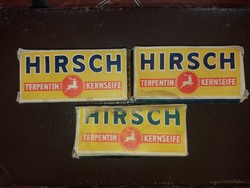 Három Doboz Hirsch Terpentin Mosószappan 3x0,5kg