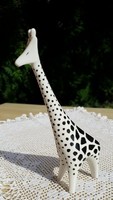 Zsiráf - Hollóházi art deco porcelán