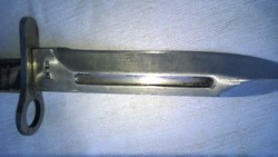 Militária -USA bajonett-tőr-kés- penge-pótolt nyél m 33 cm