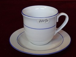 Stella német porcelán 96120 BISCHBERG teás/kávéscsésze + alátét. Vanneki!