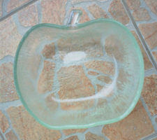 Retro alma forma üveg tál 20 * 18 cm    