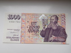 Izland 1000 Krónur 2004 UNC