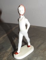 Esernyős kislány - Budapest Aquincumi porcelán