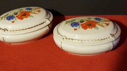 Antik Zsolnay porcelán ékszeres dobozok( 1930-körüli jelzéssel)