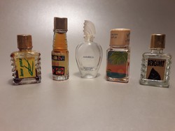 Vintage mini parfüm parfümök és üvegek igazi ritkaság a '60-as évekből