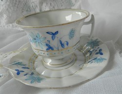 Antique carl knoll carlsbad cup and saucer, set 1848-68