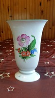 Herend porcelain vase with beautiful floral pattern.