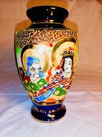 Készlet kisöprés minden féláron!!! Eredeti japán vintage Satsuma váza