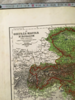 Justhus Perthes:Az Osztrák-Magyar Birodalom Kézi Abrosza 1872