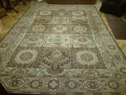 nagyméretű gépi perzsa szőnyeg, kazettás