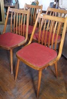 Retro pálcikás székek