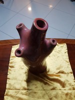Zsolnay Extrém ritka pirogránit nagyméretű váza