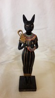 Egyiptomi Básztet istennő szobor