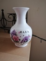 Kínai porcelán váza 15,5 cm