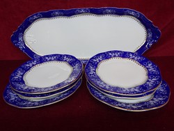 Zsolnay porcelán pompadour 2-es szendvics készlet, 7 darabos. Vanneki!