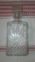 Régi whisky-s üveg dugóval