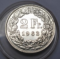 2 frank 1963,tanúsítvánnyal.