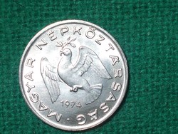 10 Filér 1974 ! It was not in circulation! Greenish!