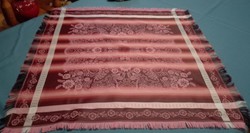 Silk shawl/tablecloth, 65 x 66 cm