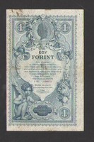1 gulden/1 forint 1888.  VF++!!!  (128 éves)!!! SZÉP!!
