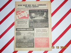 Régi retro újság - Mai Nap - független képes hírlap - 1989 június 23