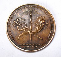 Moravian-Silesian Imperial and Royal Agricultural Society Medal 1868