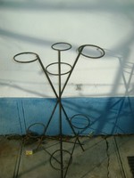 Retro standing flower stand, flower stand made of metal