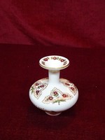 Zsolnay porcelán egyedi váza, 8,5 cm magas. Vanneki!