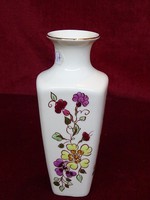 Zsolnay porcelán, pillangó mintás váza, 15 cm magas. Vanneki!