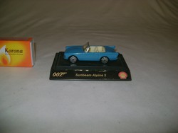 Retro match-box  " 007 Sunbeam Alpine 5 " játék autó