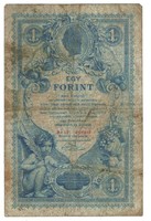 1 forint / gulden 1888 1. Eredeti állapot