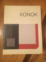Konok Tamás kortárs festőművész, magyar és francia kétnyelvű könyv / album