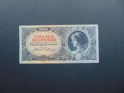 10000 milpengő 1946 Szép ropogós bankjegy  