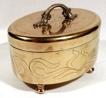 Lengyel mnőségi ötvösmunka , cukortartó