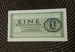 Németország, Wermacht 1 Reichsmark 1944 Unc. 