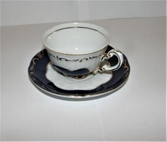 Zsolnay Pompadour III. kávés csésze aljával