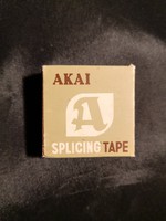 Régi Akai splicing tape, magnószalag ragasztó, nem használt