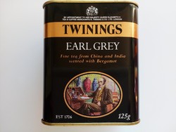 Régi Twinings teás fém doboz