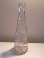 Retro üdítős üveg Sárközi gyümölcs szörpös palack 